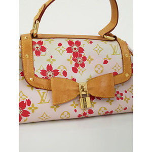 Louis Vuitton Monogram Handbag Cherry Retro PM Sac Blossom
